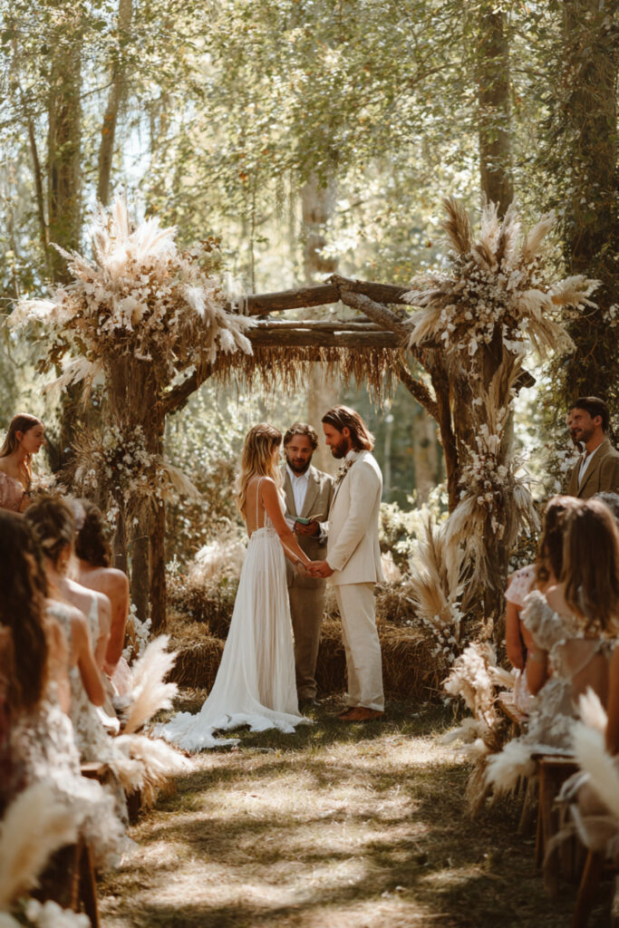 réussir son mariage bohème