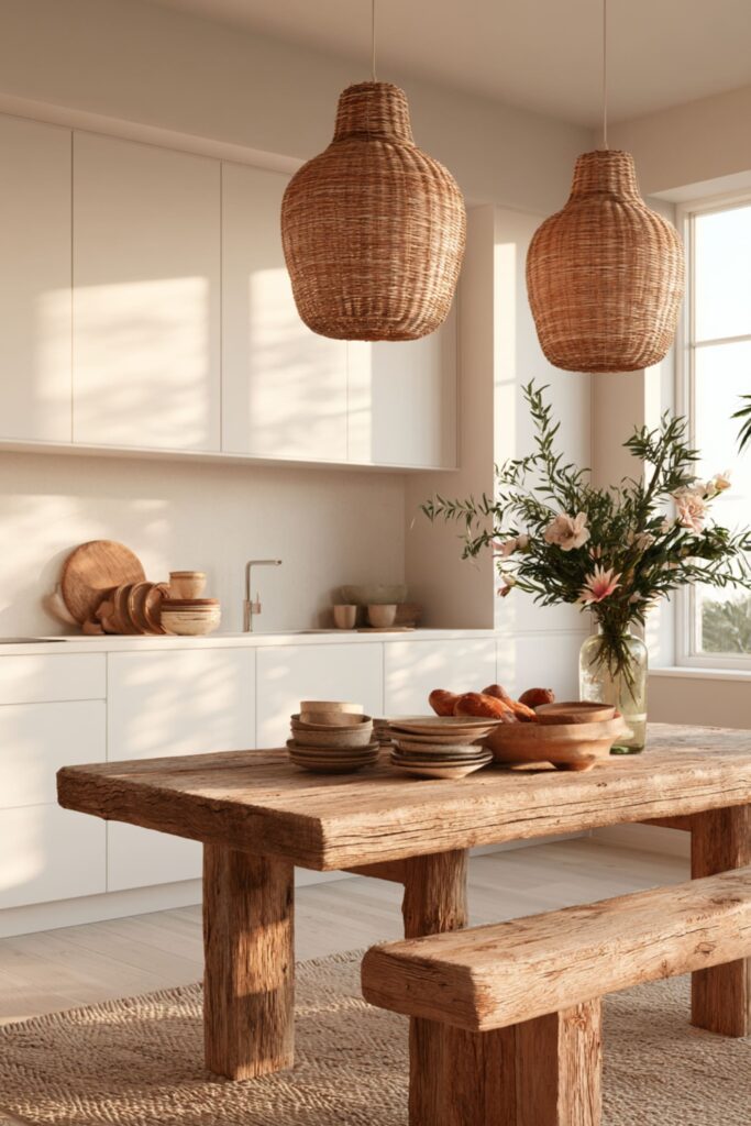 cuisine avec de la déco vintage