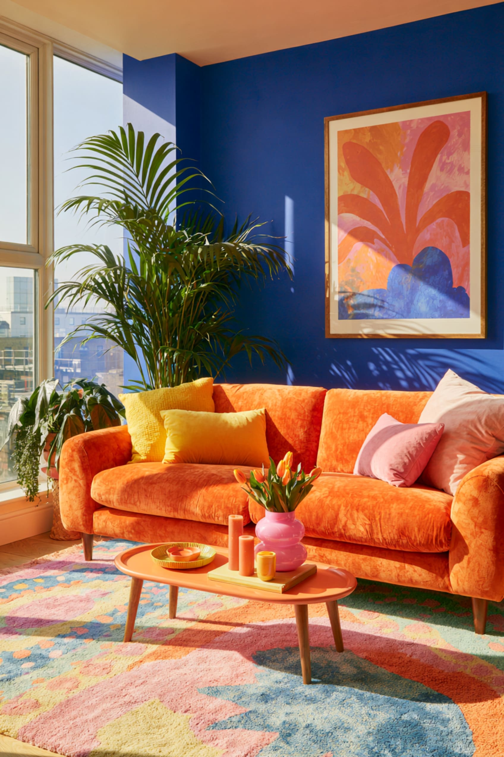 salon tendance dopamine décor