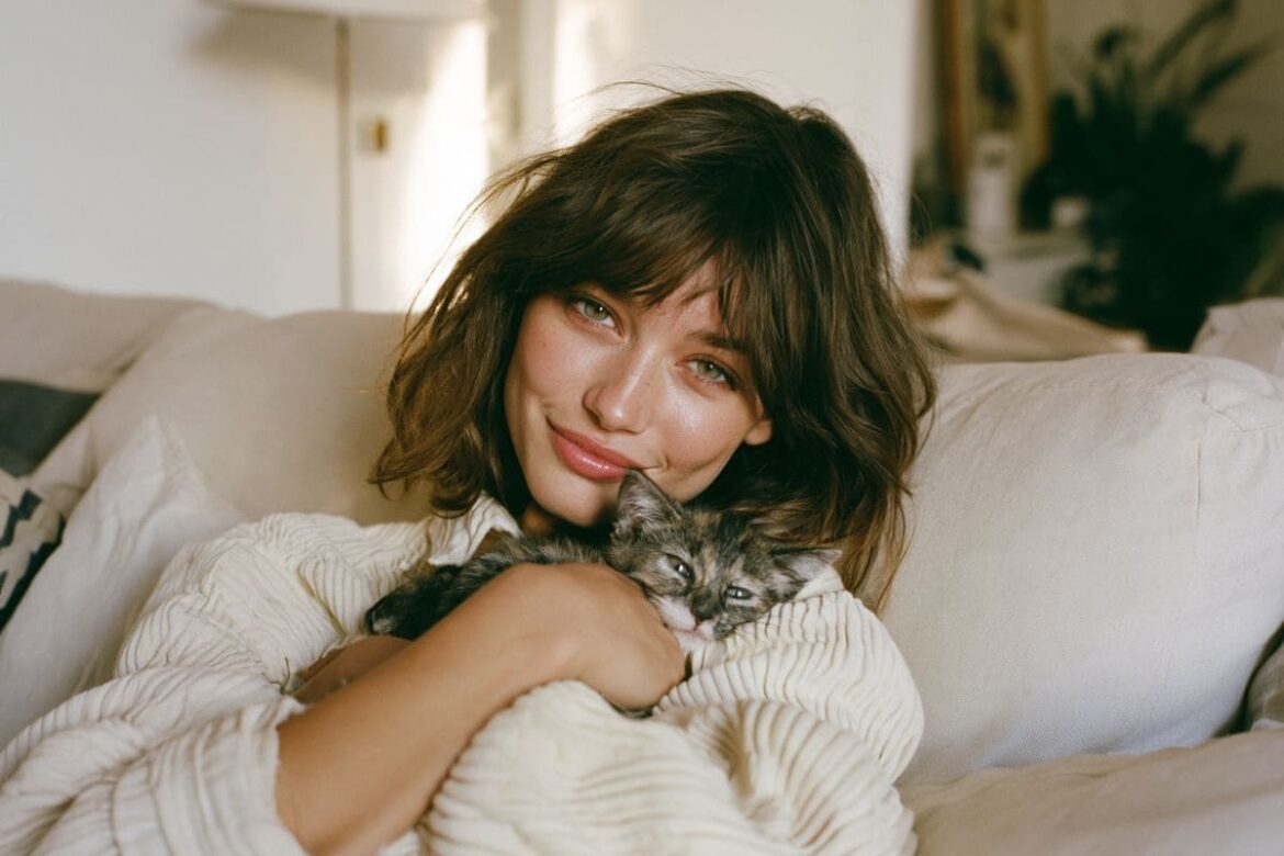 chaton à la maison