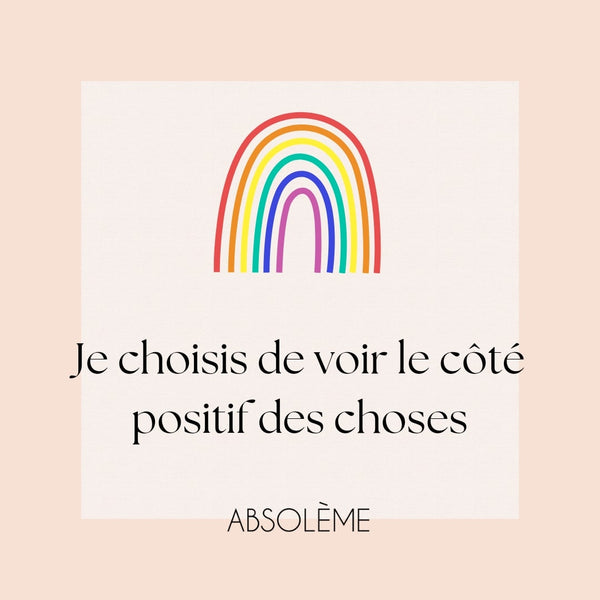 Absolème affirmations positives optimisme