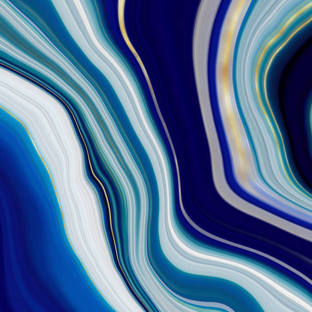 Absolème Agate bleue pierre de confiance