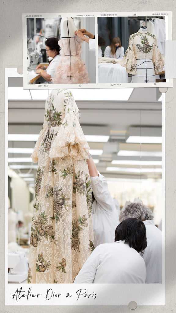Absolème atelier de couture Dior à Paris