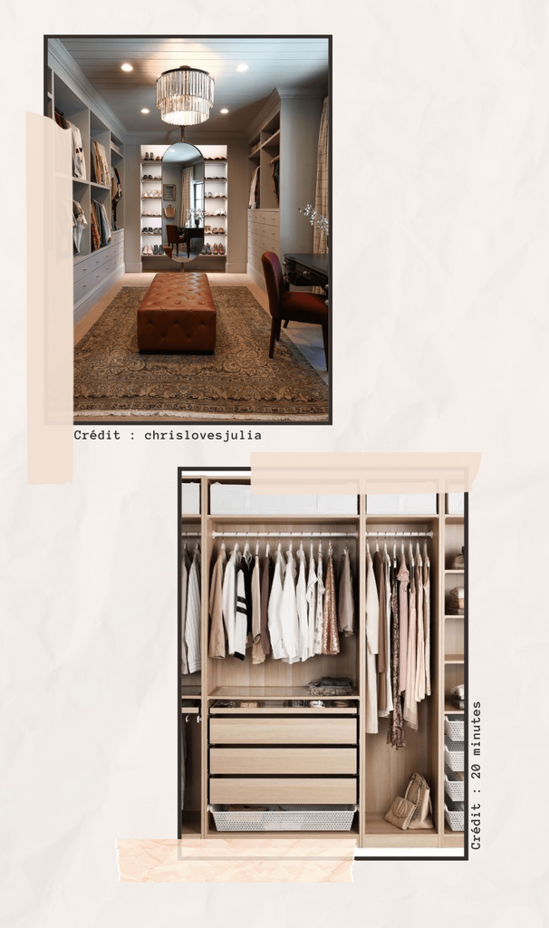 Absolème bien ranger son dressing