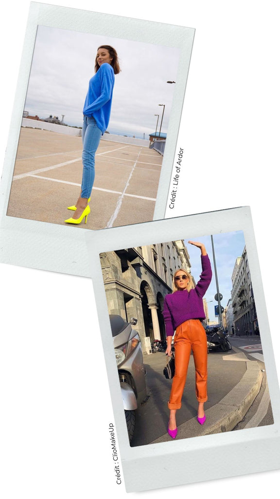Absolème chaussures pop et colorées