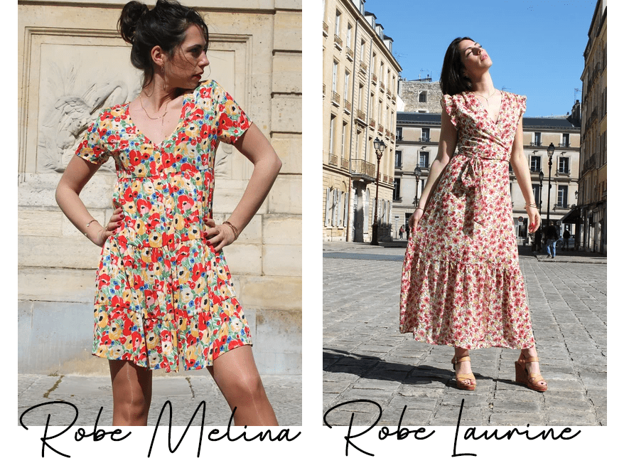 Absolème robes à motif fleuri