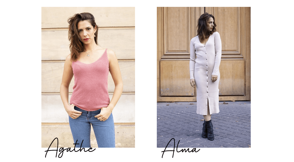 Absolème vêtements en maille pour femme