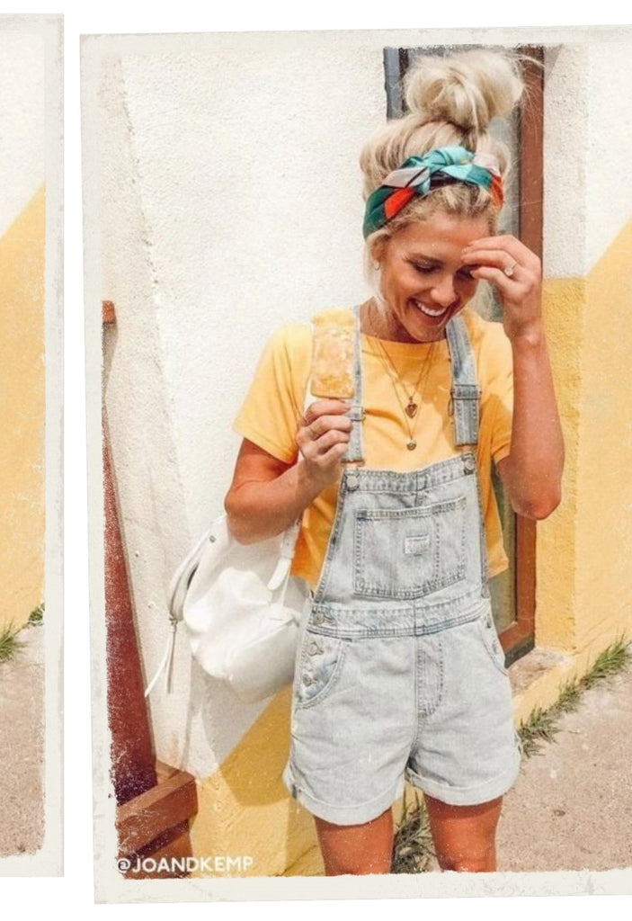 Absolème comment bien porter la salopette short ?