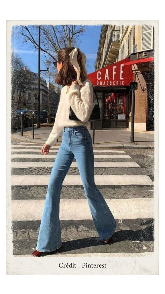 Absolème comment porter le pantalon pattes d'éléphant ?