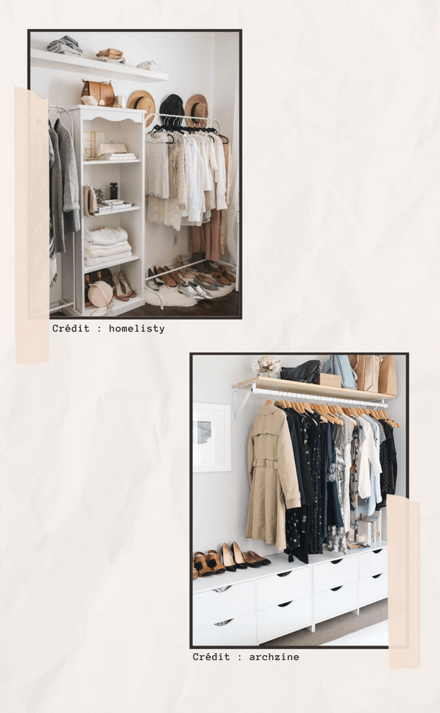 Absolème conseils pour bien ranger son dressing