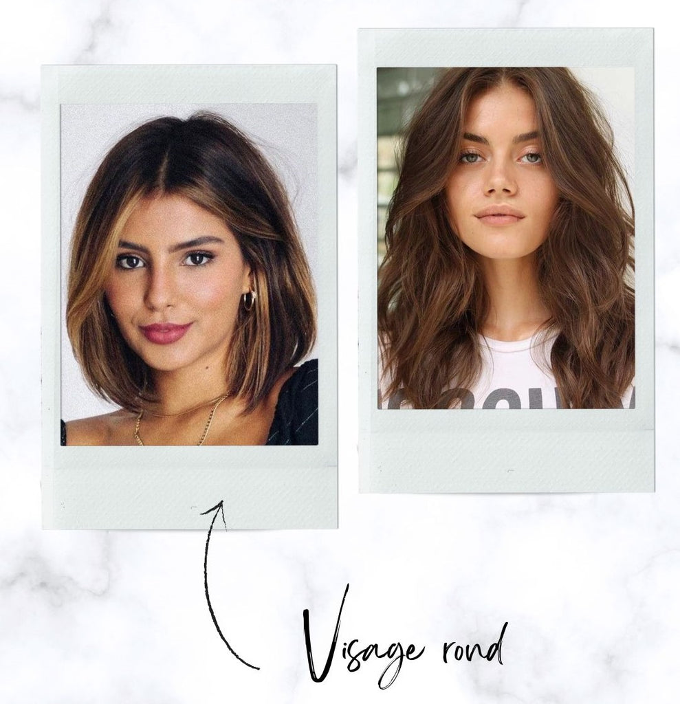 Absolème coupe de cheveux visage rond
