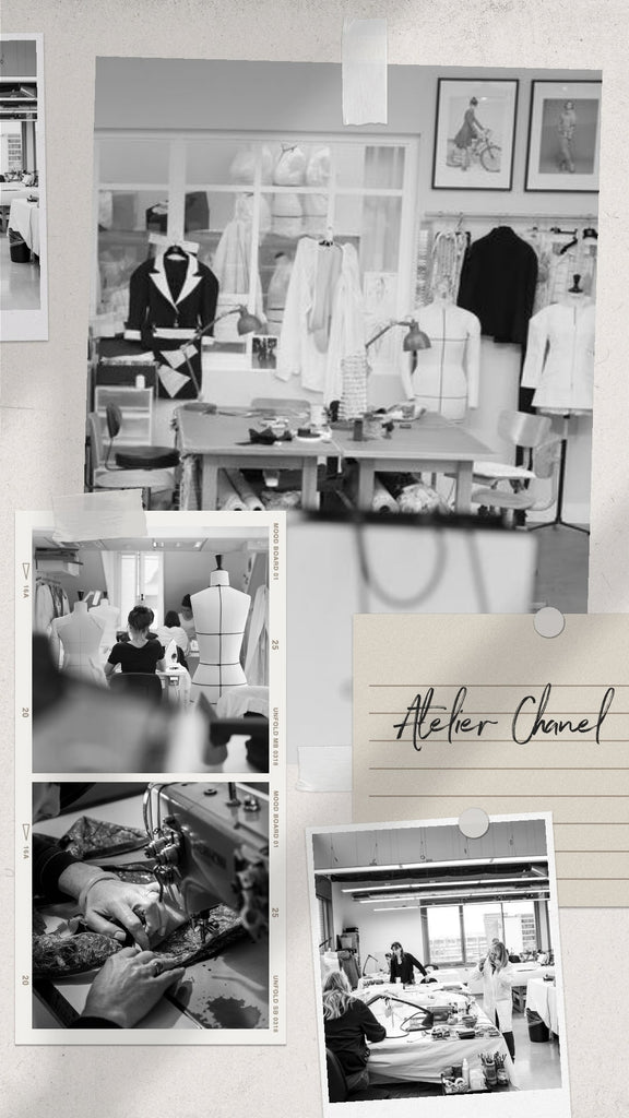 Absolème atelier de couture Chanel fabrication française