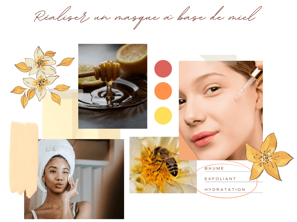 Absolème idée de masques avec du miel