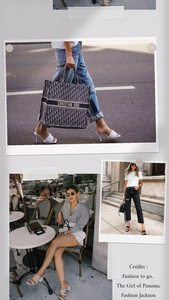 Absolème inspiration look mules pour femmes