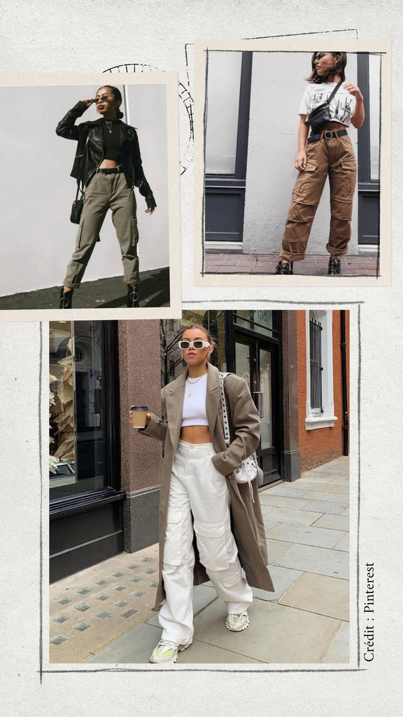 Absolème inspiration look pantalon cargo