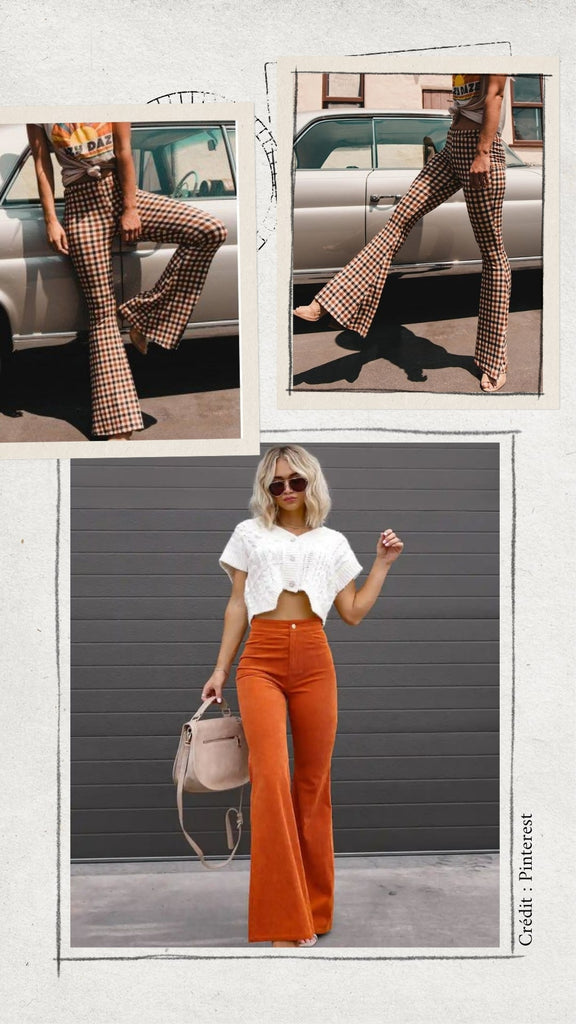 Absolème inspiration look pantalon pattes d'éléphant