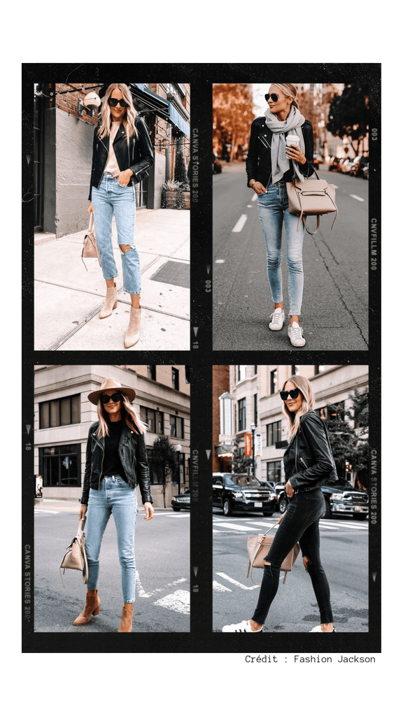 Absolème comment porter le perfecto en cuir