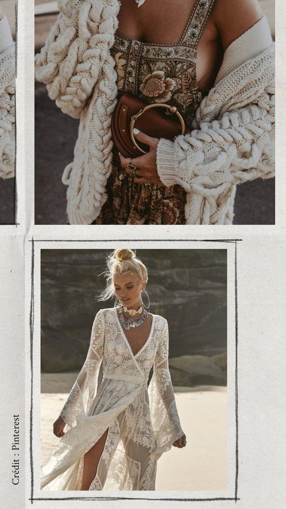 Absolème inspiration look robe hippie