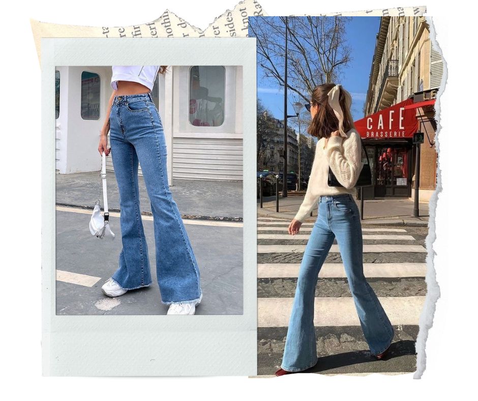 Absolème look jean flare