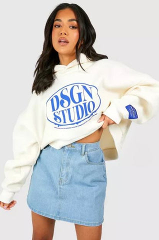 Absolème mini jupe en jean