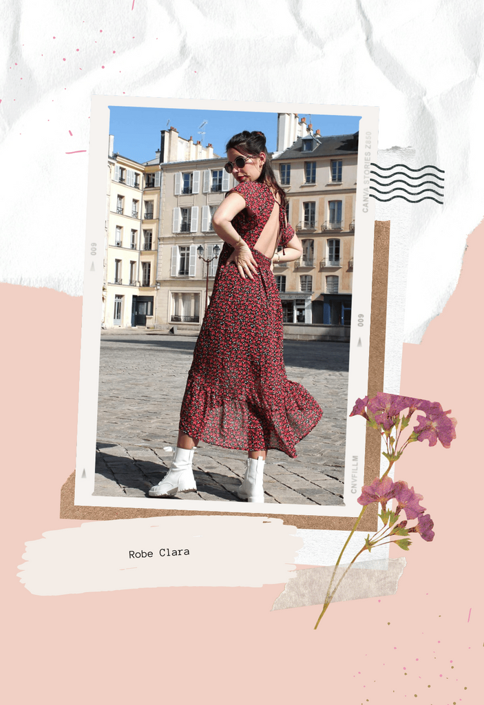 Absolème inspiration look bohème robe fleurie