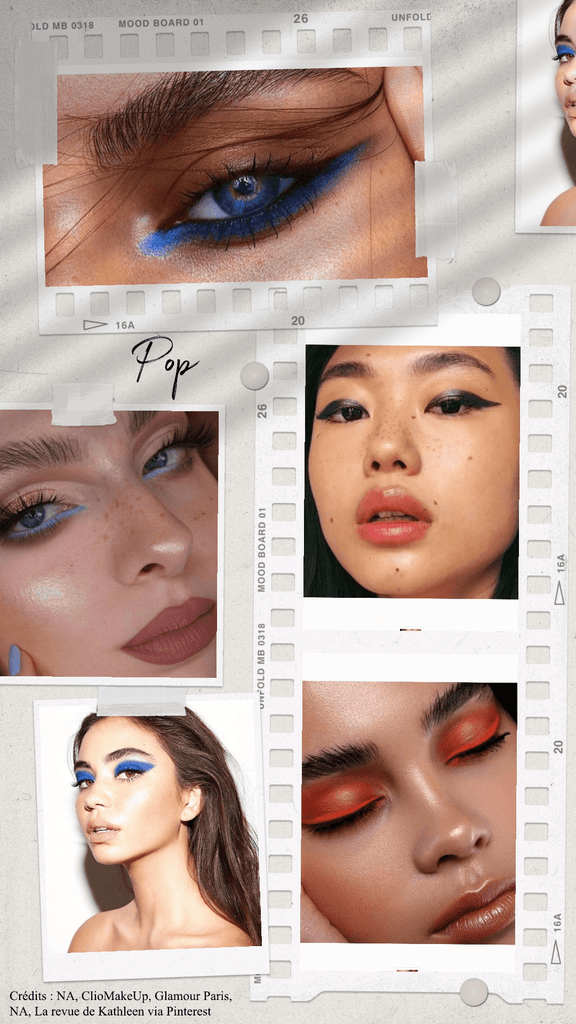 Abslolème maquillage de fêtes pop et coloré