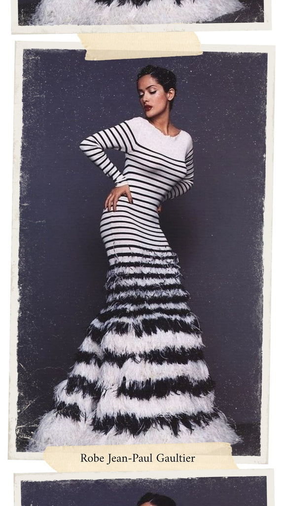Absolème robe marinière de chez Jean-Paul Gaultier