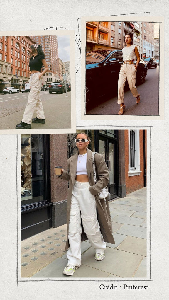 Absolème mode années 2000 pantalon cargo