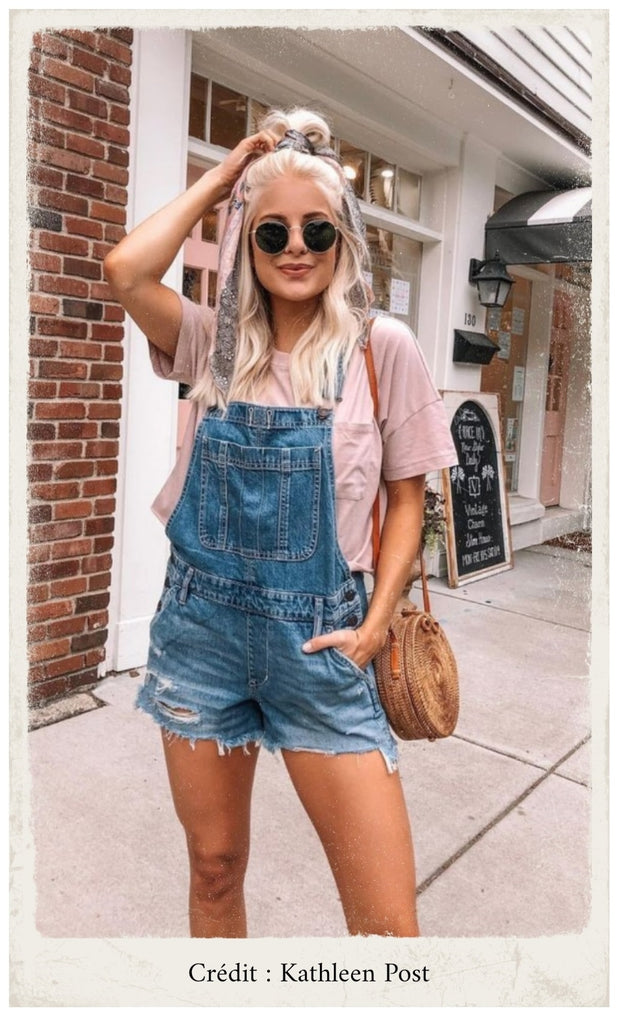 Absolème comment porter la salopette short ?