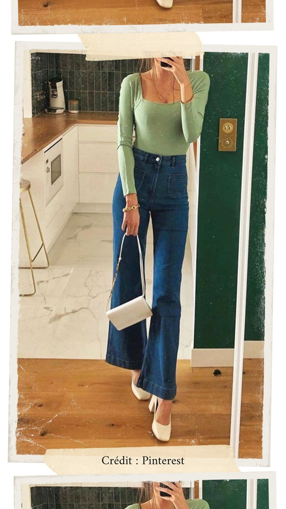 Absolème porter le pantalon pattes d'eph