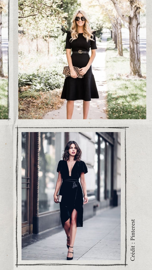Absolème robe noire chic