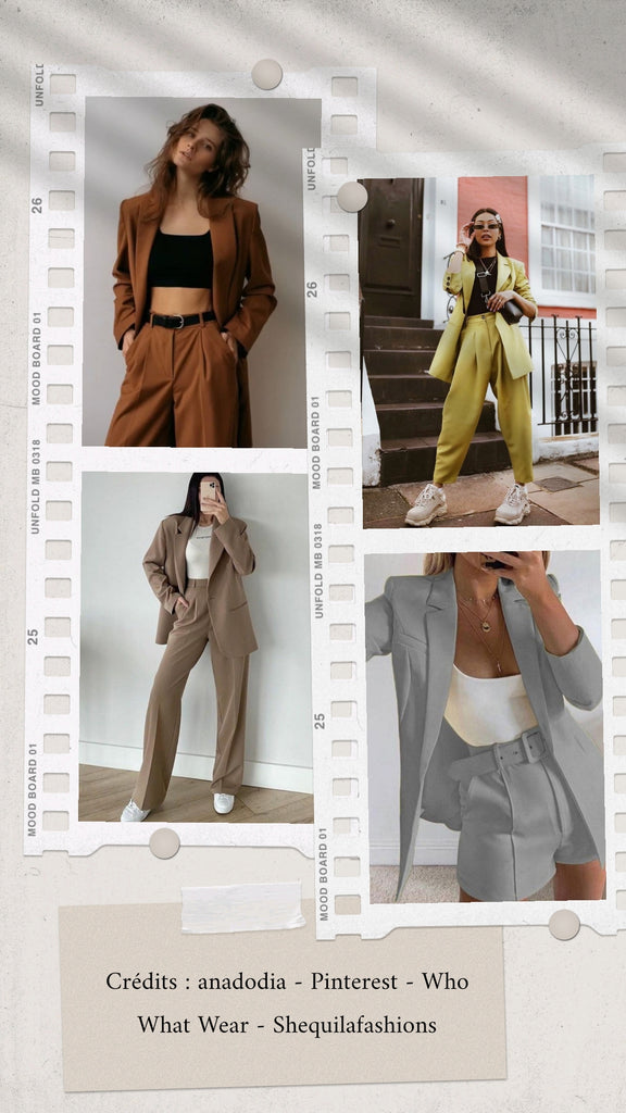 Absolème inspiration look tailleurs pour femmes