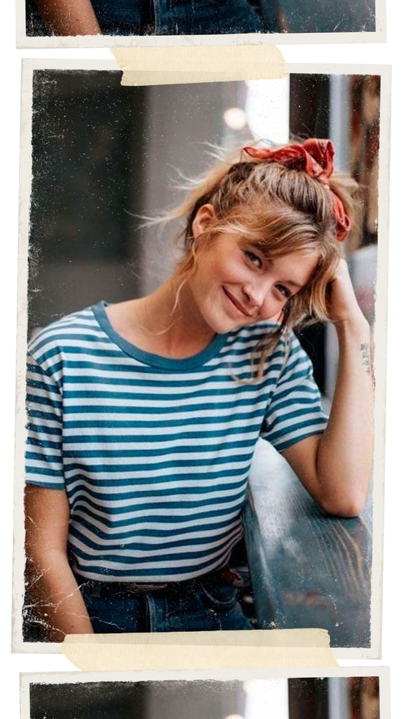 Absolème tee shirt femme à rayures