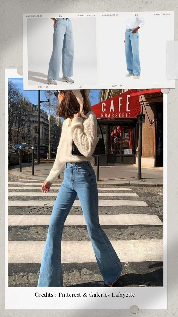 Absolème tendance mode jean flare