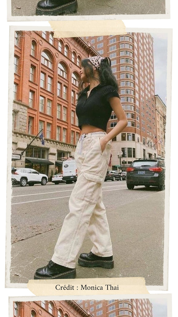 Absolème tendance mode pantalon cargo