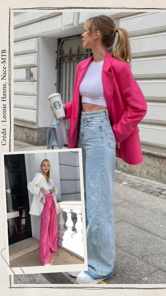 Absolème tendance mode rose flashy