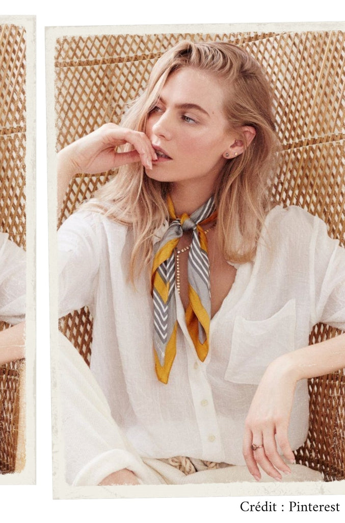 Absolème tendance mode printemps le foulard