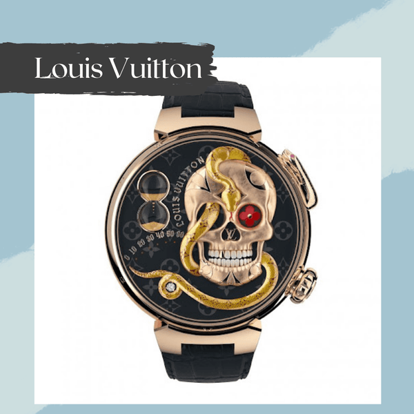 Absolème top 10 montres de luxe Louis Vuitton Tambour Carpe Diem