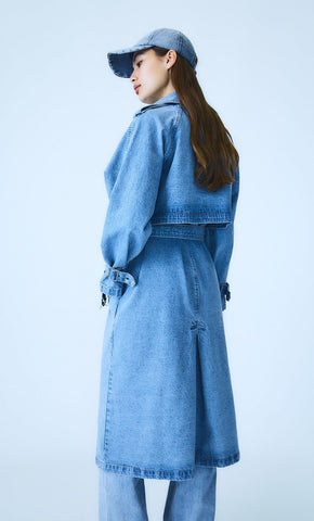 Absolème trench en jean