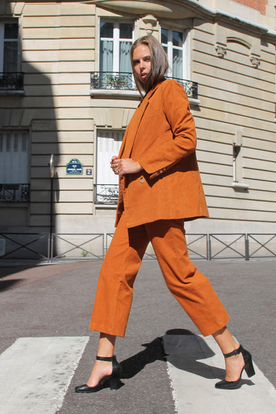 Absolème mode tendance velours côtelé vintage