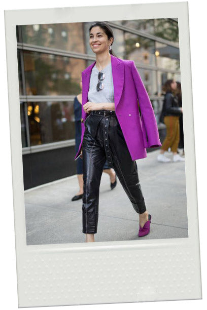 Absolème inspiration look porter le blazer pop