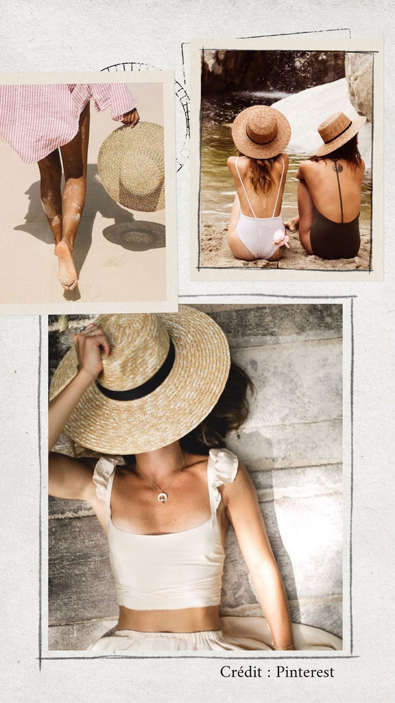 Absolème accessoires tendance chapeau de paille