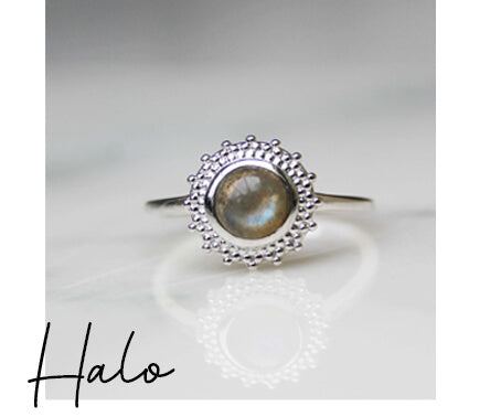 Absolème bague Halo argent 925 moins de 50 euros