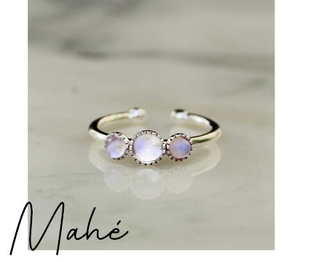 Absolème bague Mahé argent 925 moins de 50 euros
