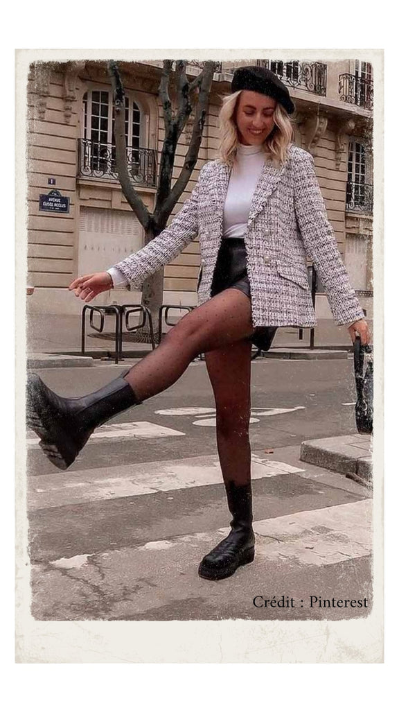 Absolème blouson femme veste en tweed