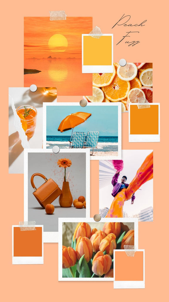 Absolème influence de peach fuzz dans la mode et le design