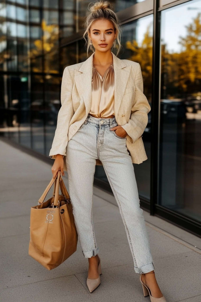Absolème inspiration look jean boyfriend