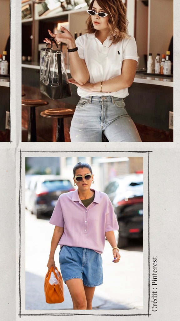 Absolème inspiration look polo pour femme
