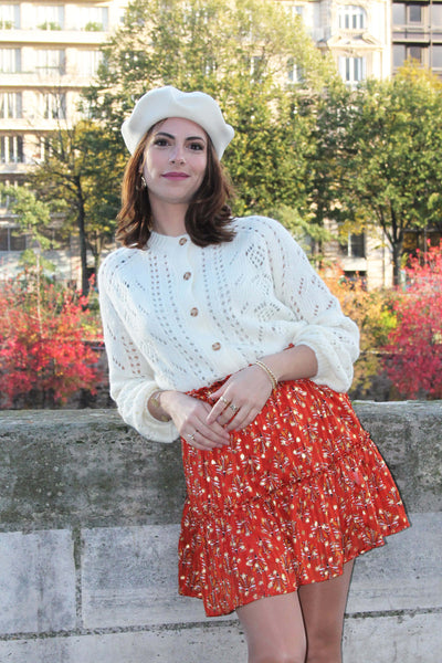 Absolème mini jupe taille haute tendance