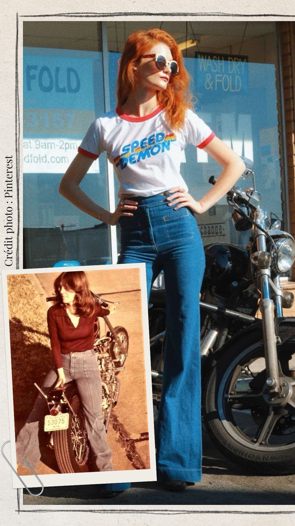Absolème mode années 70 look glam rock